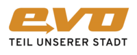 Das "evo - Teil unserer Stadt" Logo